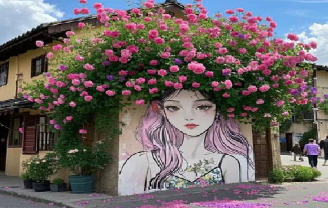 仙居怎么设计网红打卡墙绘