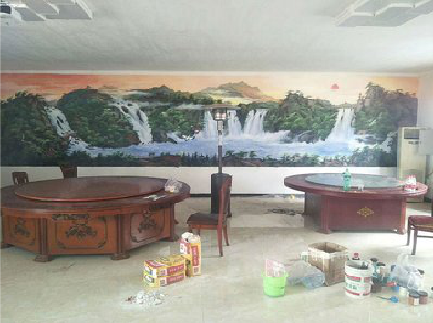 仙居墙绘-写实风景