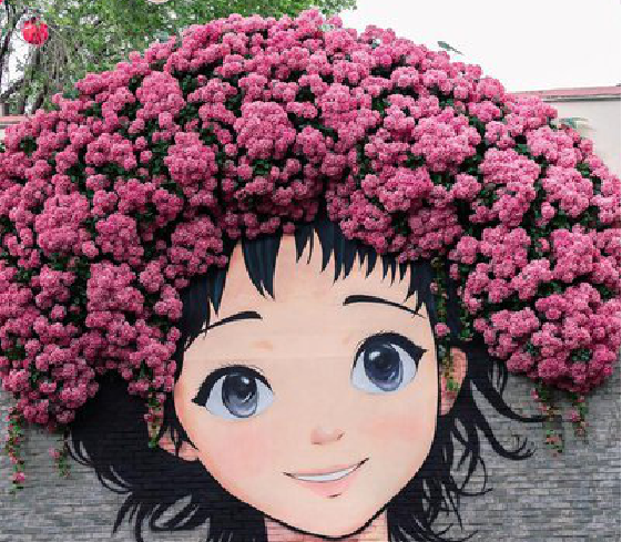 仙居墙体彩绘-网红墙打卡