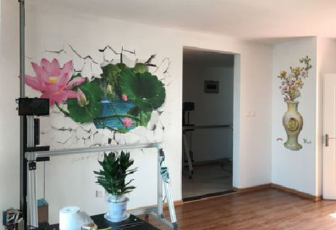 仙居墙体彩绘相比墙纸的优势。