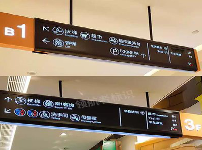 仙居如何通过商场标识牌引导客流分布？