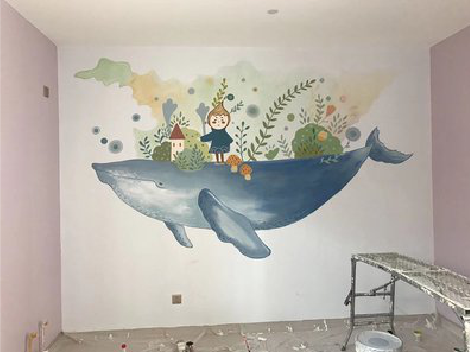 仙居手绘墙的特点及优势。