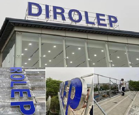 仙居楼顶发光字安装的注意事项。